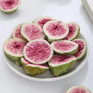 FD Freeze-Dried Sugar-Free Dried Figs Bulk Dehydrated Fruits Modern Office Snacks Ready-To-Eat Dried Figs