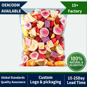 FD Healthy Fruit Snacks Crispy Freeze Dried Mixed Fruit Snacks FD Dehydrated Mixed Fruit Halal Certified Dried Fruit