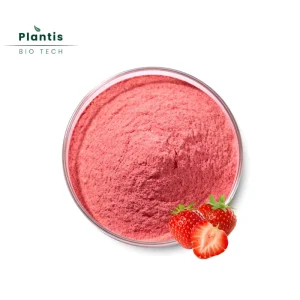 FD Strawberry Powder Food Grade High Quality Instant Freeze Dried Fruit Strawberry Powder