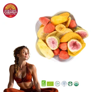 Factory 100% Natural Freeze Dried Mixed Fruit Slices Preserved Pineapple & Apple for Baking OEM Available