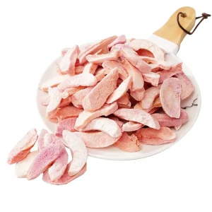 Factory 100% Natural Freeze Dried Peach Slices Bulk Preserved Fruit for Baking OEM Available