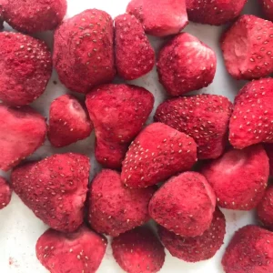 Factory 100% Pure Natural Organic Freeze Dried Strawberries 100% Organic Freeze Dried Fruit Bulk Supply