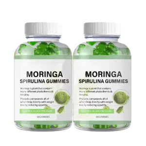 Factory 60 Natural Apple Flavored Great Source Of Vitamins And Moringa Gummies
