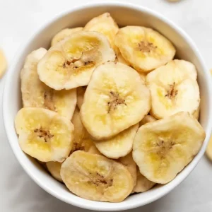 Factory Bulk FD Freeze Dried Banana Chips Sweet Taste Bulk Snack Manufactured with Ad Drying Process
