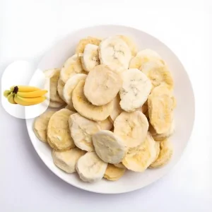 Factory Bulk Freeze Dried Banana Slices No Sugar Added Healthy Vegan Fruit Snacks