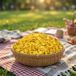 Factory Bulk Fried Natural Sweet Hard Dried Tropical Jackfruit Fruit in Bulk