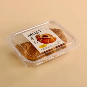 Factory Custom Disposable PET Clear Food Boxes Tamper Evident Nuts Dry Fruit Container