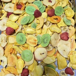 Factory Direct Blend Healthy Crunchy Snacks Lyophilise Strawberry Kiwi Mango Apple Mixed Freeze Dried Fruit