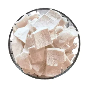 Factory Direct Freeze Dried Coconut Blocks 5 Centimeter Diameter Custom Packaging Supported