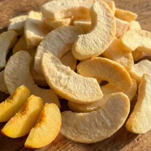 Factory Direct Freeze Dried Yellow Peach Sweet Fruit Vacuum Pack Bulk Supply