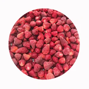 Factory Direct Sales Short Delivery Time IQF Frozen Unsweetened Strawberries Customizable Fresh Berries