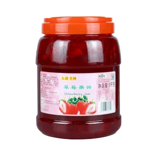 Factory Direct Taihu Meilin Strawberry Preserves Light Sweet Flavor Natural Fruits HACCP Certified Ready Eat Home Use 2kg