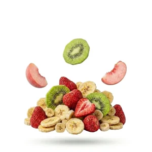 Factory FD Bulk Freeze Dried Mixed Fruits Natural Whole Snack Sweet Mango Banana Durian Apple Strawberry