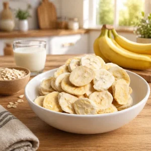 Factory Freeze Dried Banana Slices Naturally Sweet Crispy Fruit Chips Zero Added Sugar Ready to Eat