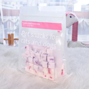 Factory Freeze Dried Fruit & Yogurt Pet Snacks Supports Coat Health Fat Metabolism & Gill Health for Cats and Dogs