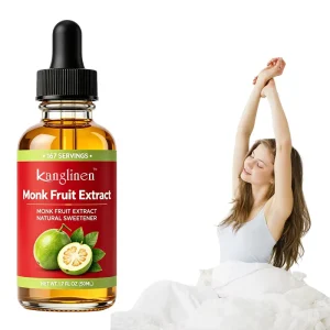 Factory Monk Fruit Sweetener Drops Pure Gluten Free Fruit Extract Low Glycemic Natural Flavoring Liquid