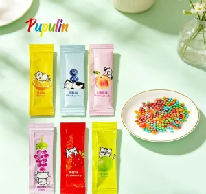 Factory ODM OEM Factory Price Fruit Flavor Mini Chewy Sou Candy Gumming Candy