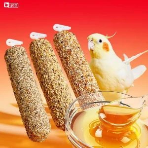 Factory Parrot Stick Treats Fruit Vegetable Seed Bar Beak Grinding Chew Food With Chew Training Snack