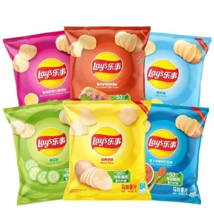 Factory Price Lays Semi Soft Potato Chips Salty Fried Low Fat 40g Inflated Fruit Snacks