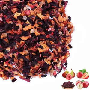 Factory Price Supply Sweet Sour Flower Fruit Tea Blueberry Cheese Tea Cream Strawberry Flavored Tea