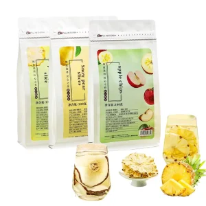 Factory Purchase Dried apple Slices Snow Pear Slices Pineapple Slices Natural Preserved Fruit Tea Slices in Bulk