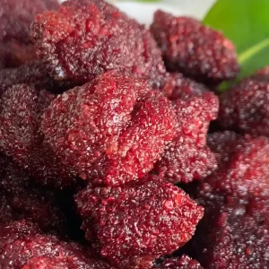 Factory Sale High Quality Dried Waxberry Fruit Yang Mei Shui Guo Gan Healthy Tea Specialty Bulk Box Bag Available