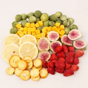 Factory Sales 100% Natural Dried Bulk Pack Freeze Dried Lemon Fig Passion Strawberry Organic Freeze Dried Mixed Fruits