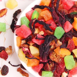Factory Supply 100% Natural Dried Mixed Fruit Blended Tea High Quality