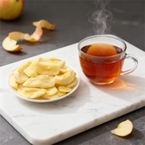 Factory Supply Bulk 10kg Preserved Apple Dices Dried Apple Rings for Bakery Snacks Oatmeal Ingredients