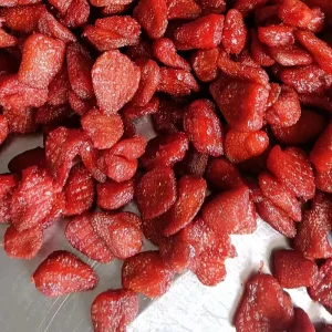 Factory Top Quality Sweet Dried Strawberry Fruits Snacks Soft Dry Preserved Strawberry Fruit for Export