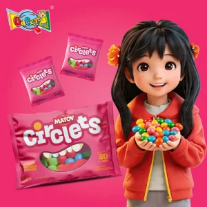 Family Sharing Pack 15g*30 Units Skittle s Type Chewy Candy for Supermarket Supply Bulk Fruits Flavor Chewy Candy Bits