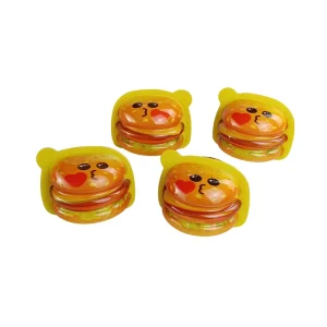 Fast Food Hamburger Shape Soft Marshmallow Fruit Flavor Sweet Cotton Candy