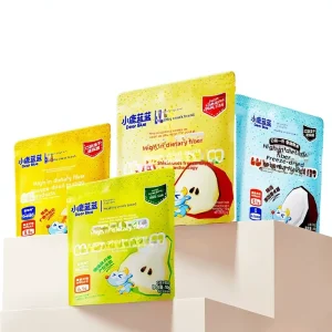 Fawn Blue Freeze dried Fruit Tablets 10g 99% Dietary Fiber Tablet Candy Fruity Apple Pear Mango Coconut