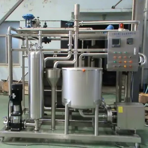 Flash Pasteurizer Sanitary Design BR16 HTST 28B 2TPH Semi Full Automatic for Fruit Concentrate Heat Recovery