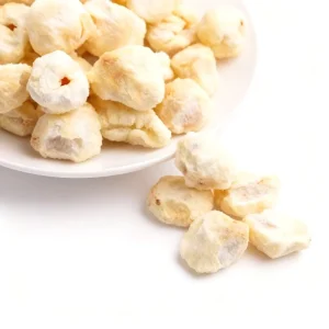Floral Sweet Crispy Freeze Dried Fruit for Gourmet Snacking and Exotic Flavor Experience Freeze Dried Lychee
