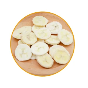 Food Grade FD Fruit Slices with High Content of Vitamin Freeze Dried Banana Slices