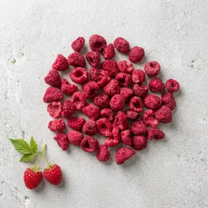 Food Industry New Harvest Freeze Dried Raspberry Sweet Crispy Berry Bulk Export