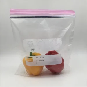 Food Storage Plastic Gallon Size Clear Vegetable Fruit Big Bags