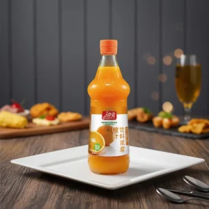 For Restaurant Use Concentrated Orange Juice 50% Mediterranean Fruit Pulp 6 Pack 840ml