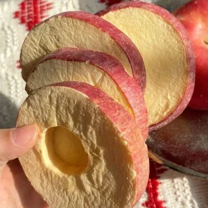 Freeze Dried Apple Slices Freeze dried Apples Preservation Bulk Freeze Dried Fruits Healthy Snacks Freeze Dried Apple with Skin