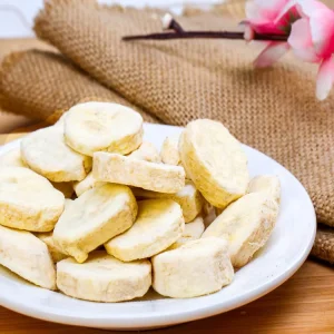 Freeze Dried Banana Premium Quality Sweet Tasting Dried Fruit for Snacks and Recipes Bulk Packaging