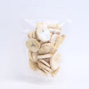 Freeze Dried Banana Slices Healthy Crispy Fruit Snacks