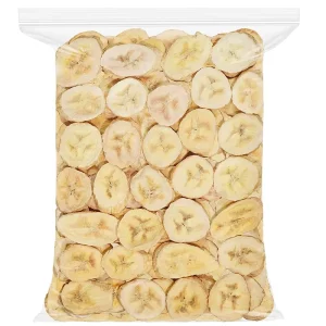 Freeze Dried Bananas Slices Organic Crispy Fruit Pieces for Ingredient Bakery Snacks Cubes 0 Added Sugar 0 Fat