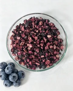 Freeze Dried Blueberry Bits for Chocolate Coating Cake Decoration and Dessert Topping