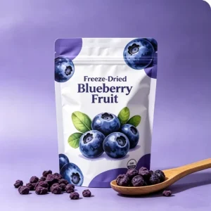 Freeze Dried Blueberry Fruit No Sugar No Additives FD Blueberry Fruits