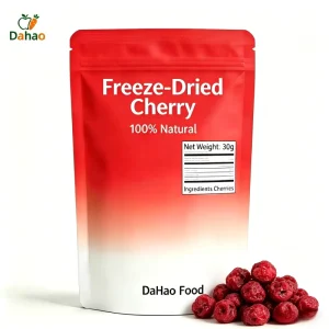 Freeze-Dried Cherry 30g Natural No Sugar Snack Freeze Drying Fig Whole Dried Fruits Snack OEM ODM Available