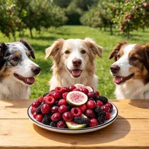 Freeze Dried Cranberries Mulberries Figs Raspberries Mixed Fruit Pet Topper Natural Antioxidant Snack Dogs Cats