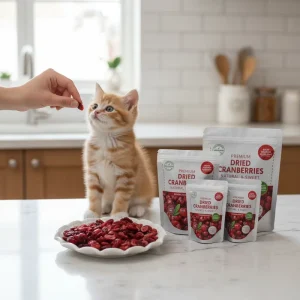 Freeze Dried Cranberry Cube Freeze Dried Treats Pet Snack Dry Snack for Dog and Cat