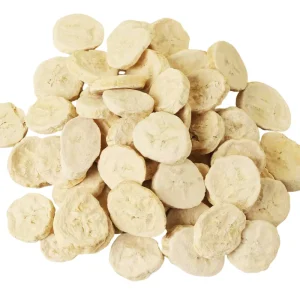 Freeze Dried Crispy Banana Slices 0 Sugar 0 Fat Sweet Crispy Texture Bulk Bakery Ingredients Snacks Cubes