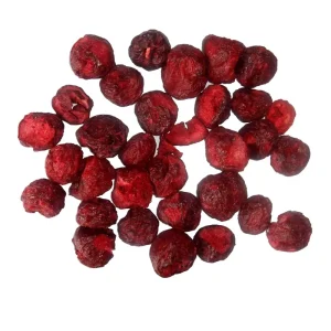 Freeze Dried FD Sour Cherry and Tart Cherry Berries in Whole Preserved Dried Fruit in Bulk Packaging